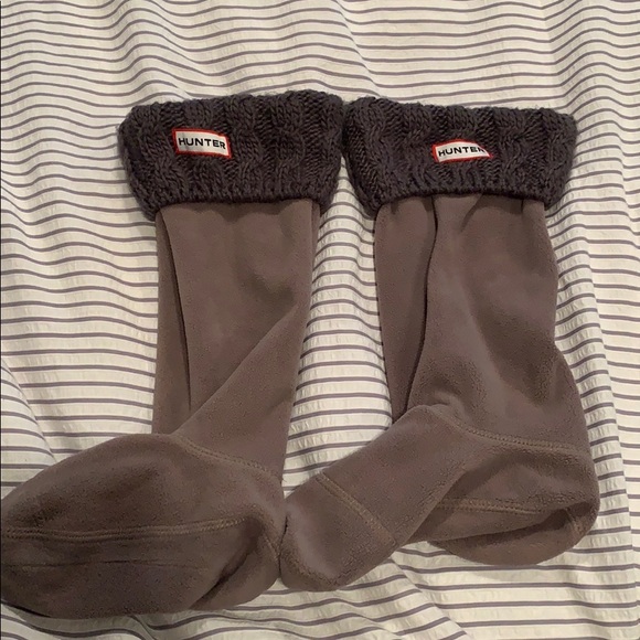 Hunter Shoes - BRAND NEW CABLE KNITTED CUFFED HUNTER SOCKS